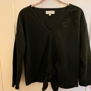 Madewell cropped sweater